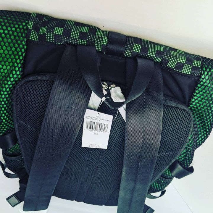 MK Matrix Green Backpack