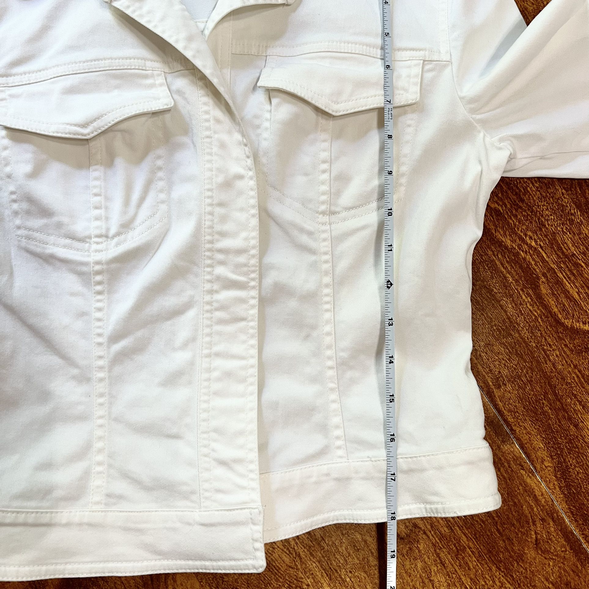 Dolce and Gabbana White denim Open Long sleeve Jacket size XS/S