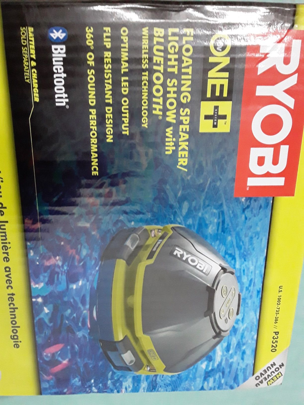 RYOBI 18Volt ONE+ LithiumIon Cordless Underwater Stick Pool Vacuum