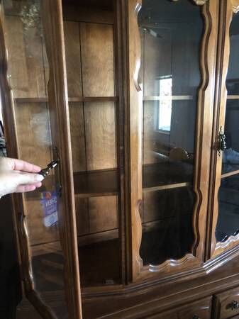China Cabinet with Drawers