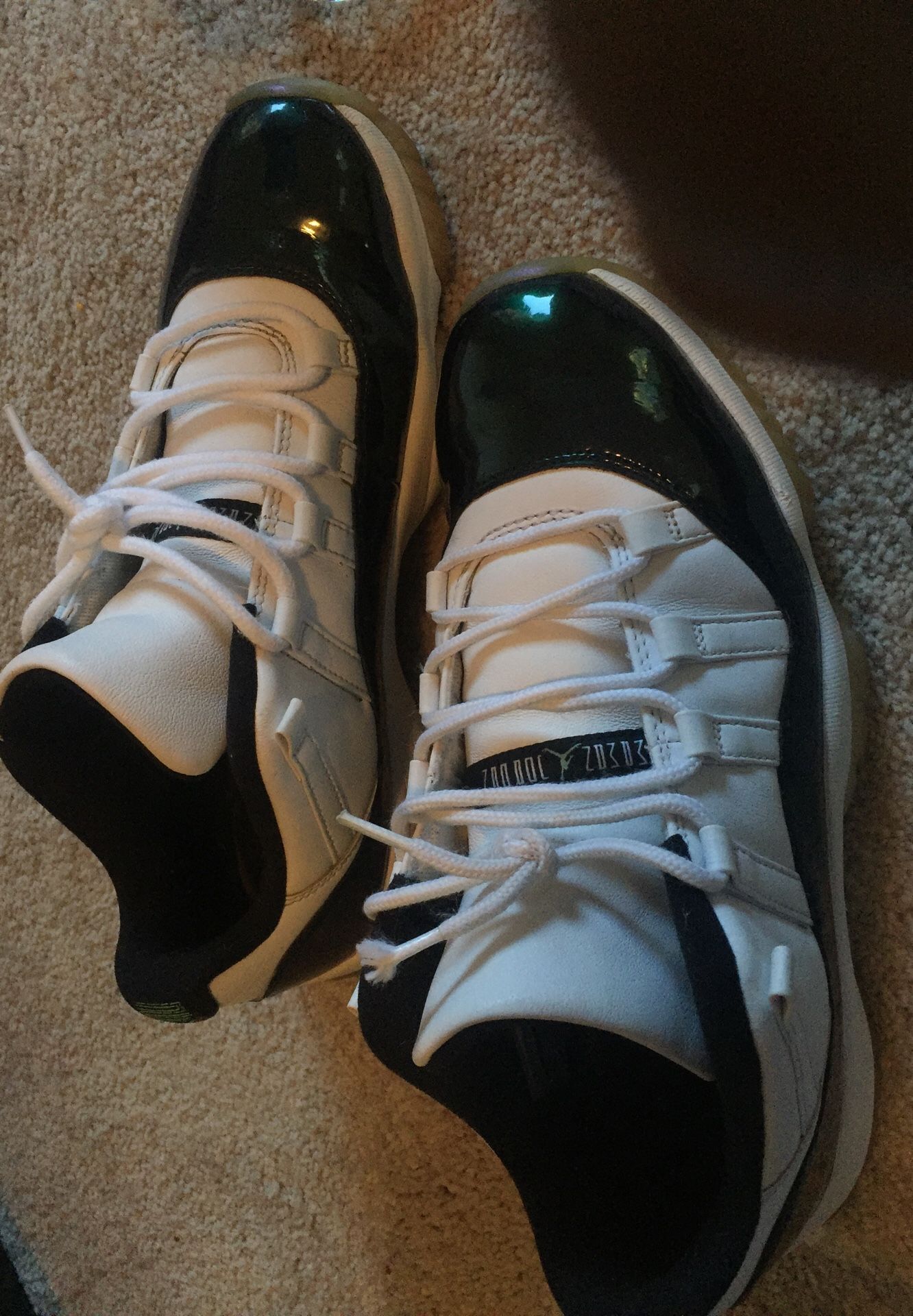 Jordan retro 11s emeralds