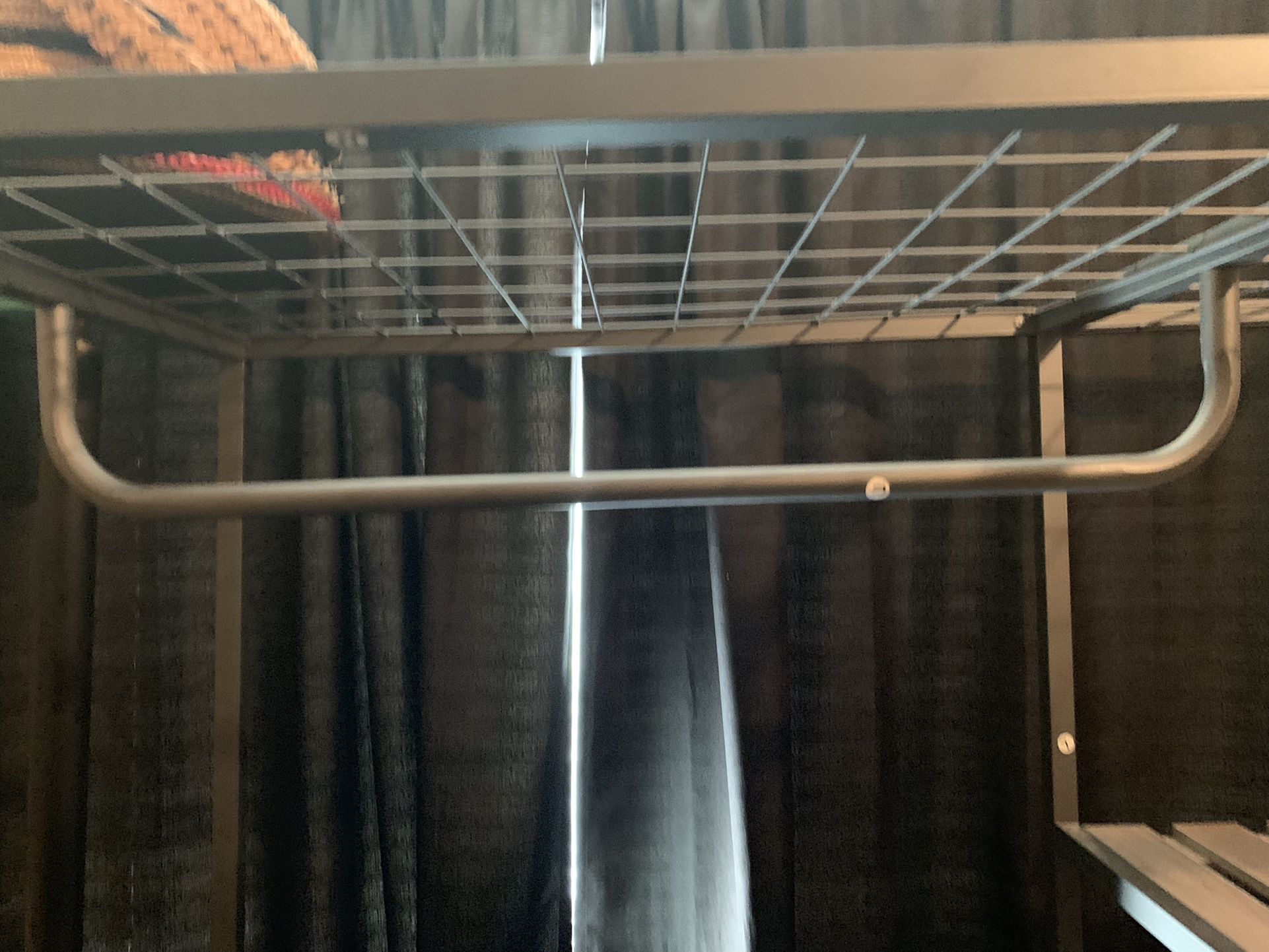 Clothing Rack With Shelves 