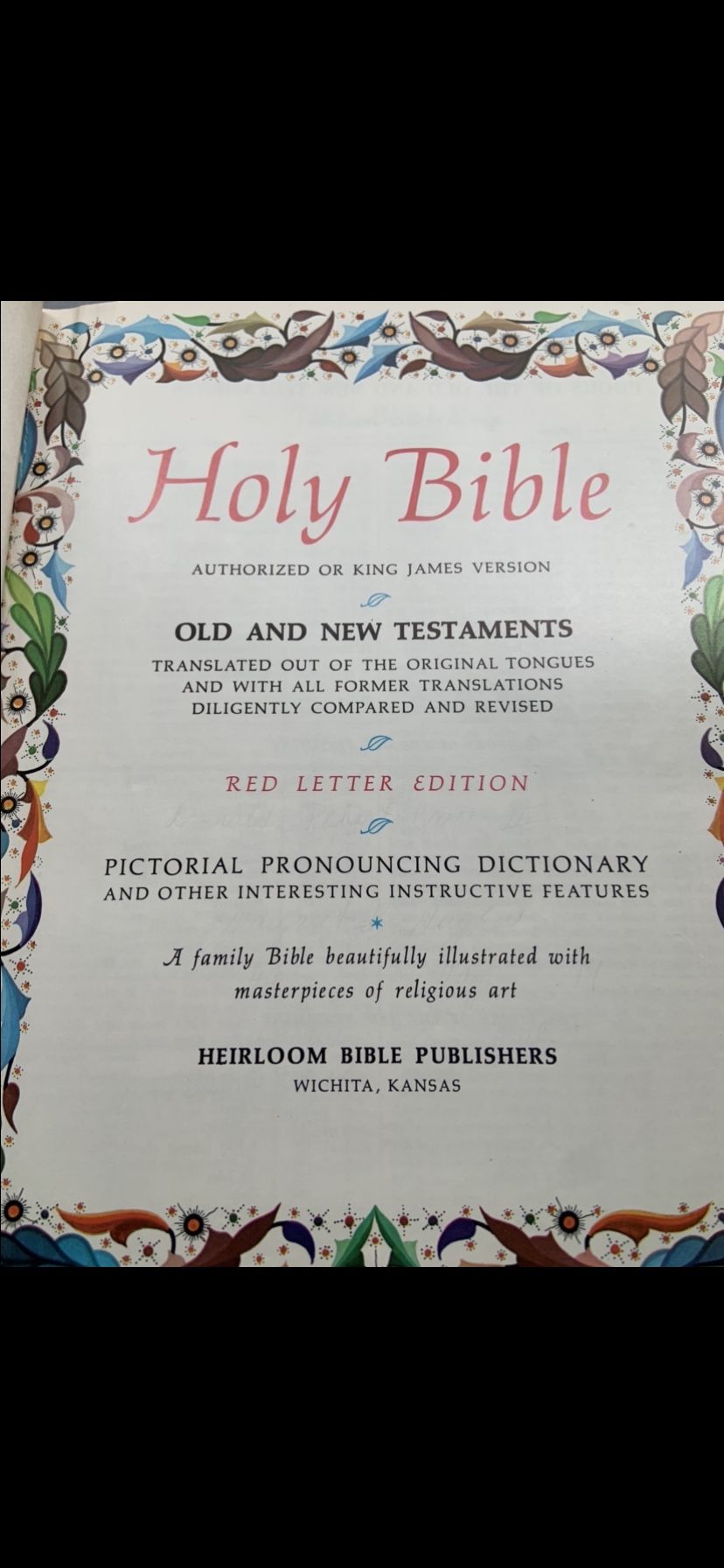Holy Bible
