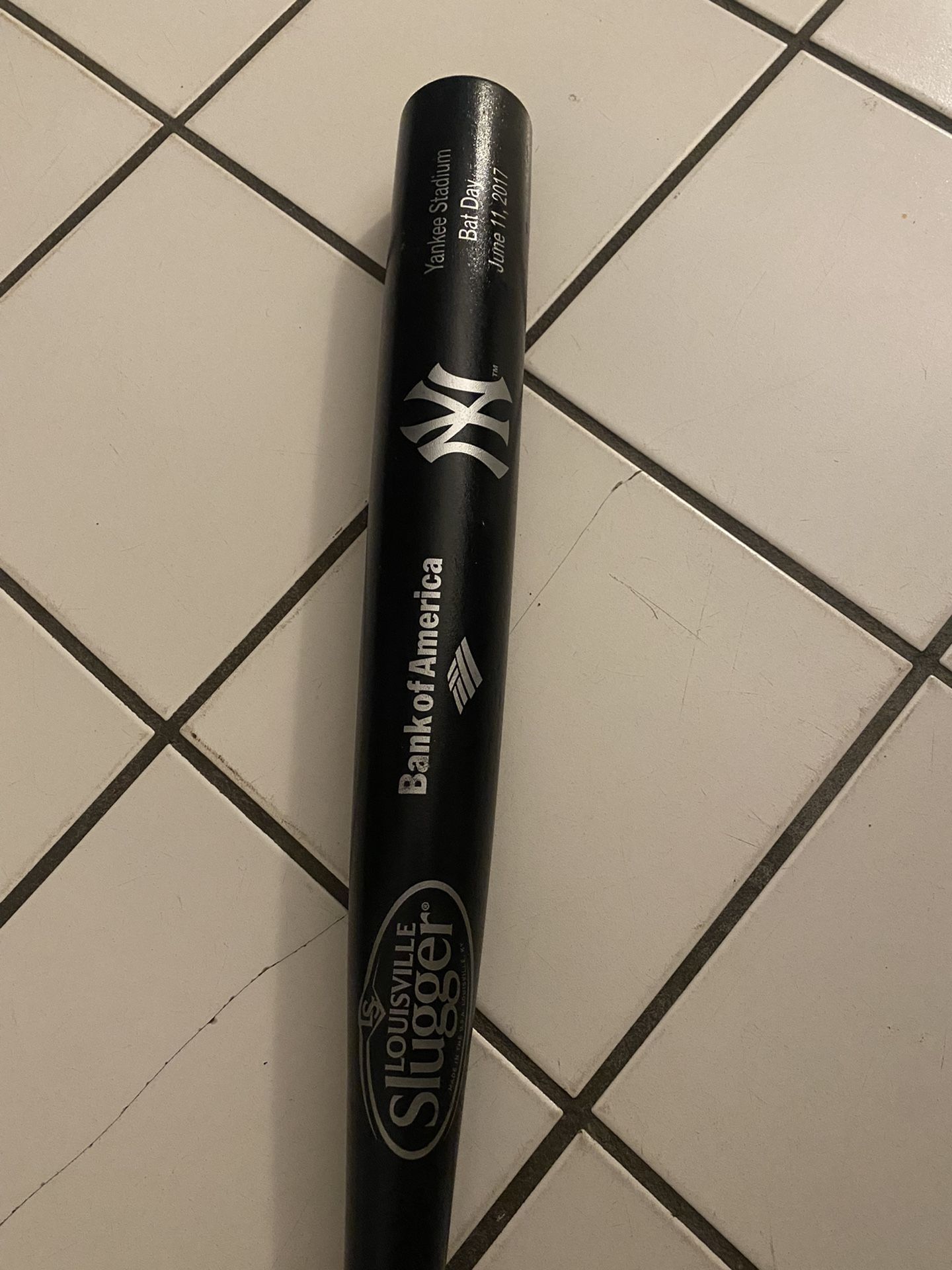 Baseball Bat Yankee Stadium 2017
