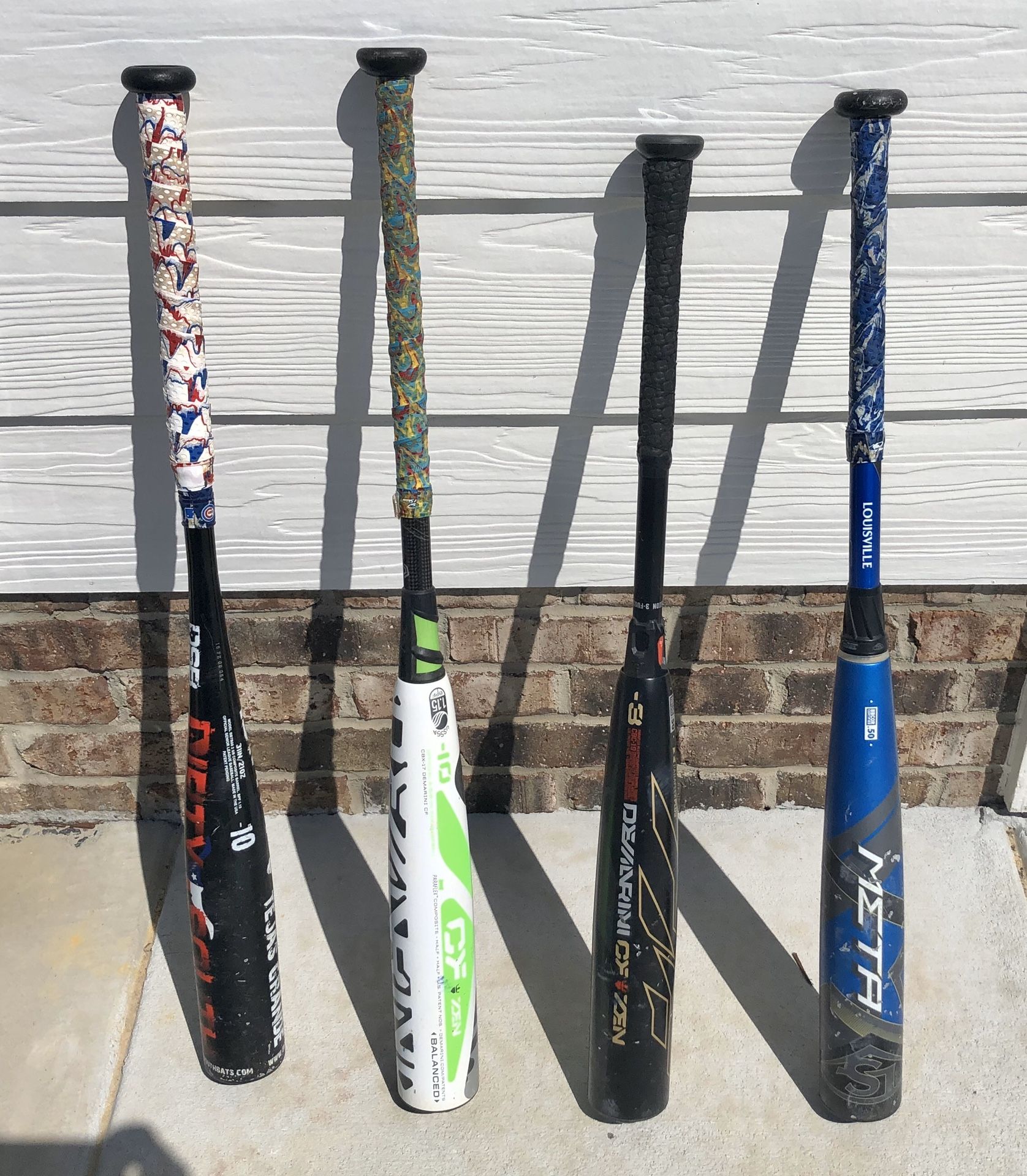 LS Meta, CF Zen, DSB baseball bats for Sale in Holly Springs, NC - OfferUp