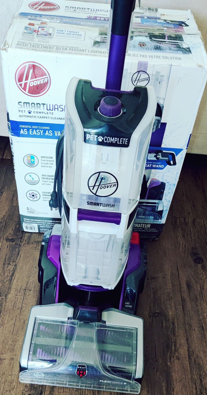 Hoover SmartWash Pet Complete Automatic Carpet Cleaner