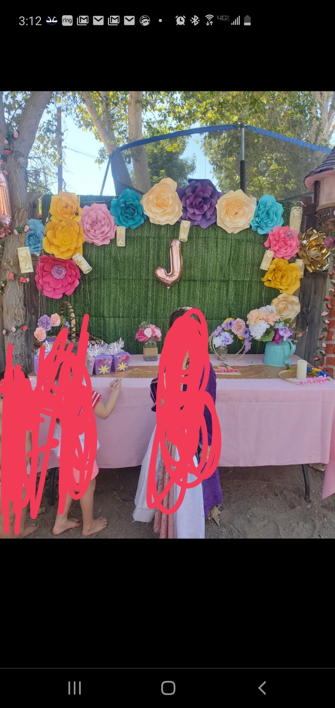 Rapunzel themed party