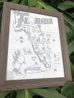 The Real Florida - Fort Pierce - 8x10 Framed Art Decor Thumbnail