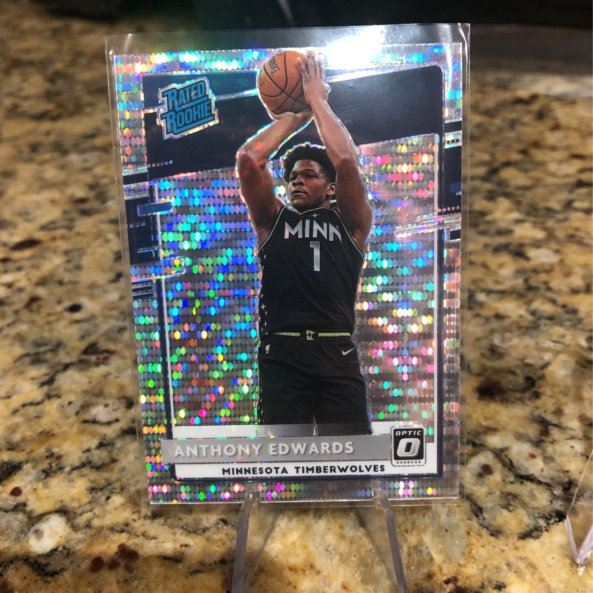 2020 Donruss Optic Basletball Anthony Edwards & Lamelo Ball Pulsar