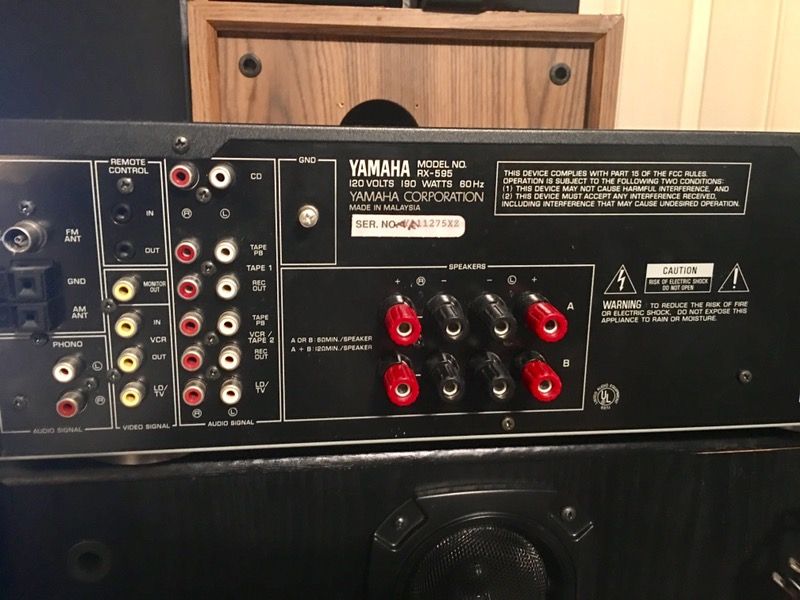 Yamaha RX 595 Receiver for Sale in Maricopa, AZ OfferUp