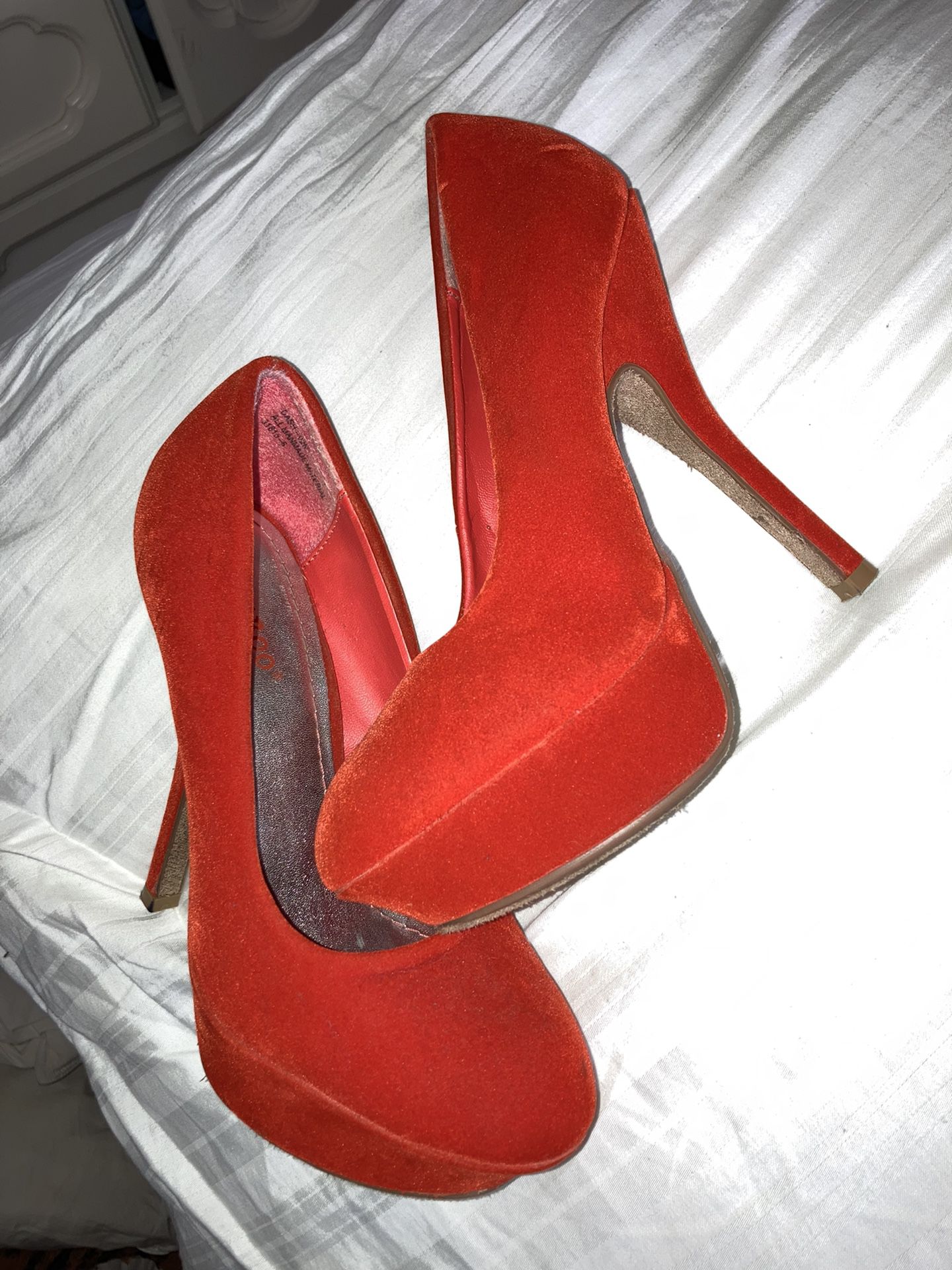 Red/ Orange Heels 