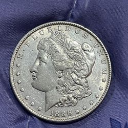1886 Morgan Silver Dollar  Thumbnail