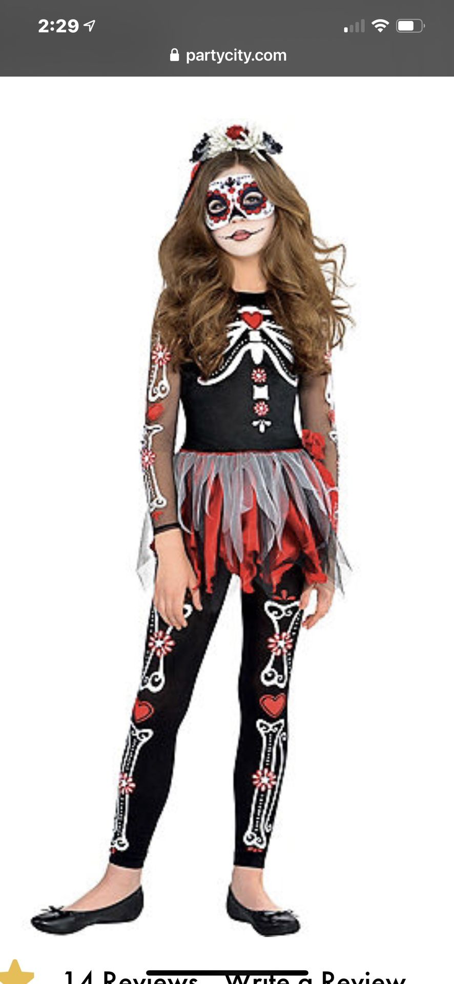 Skull/ Night Of The Dead Costume