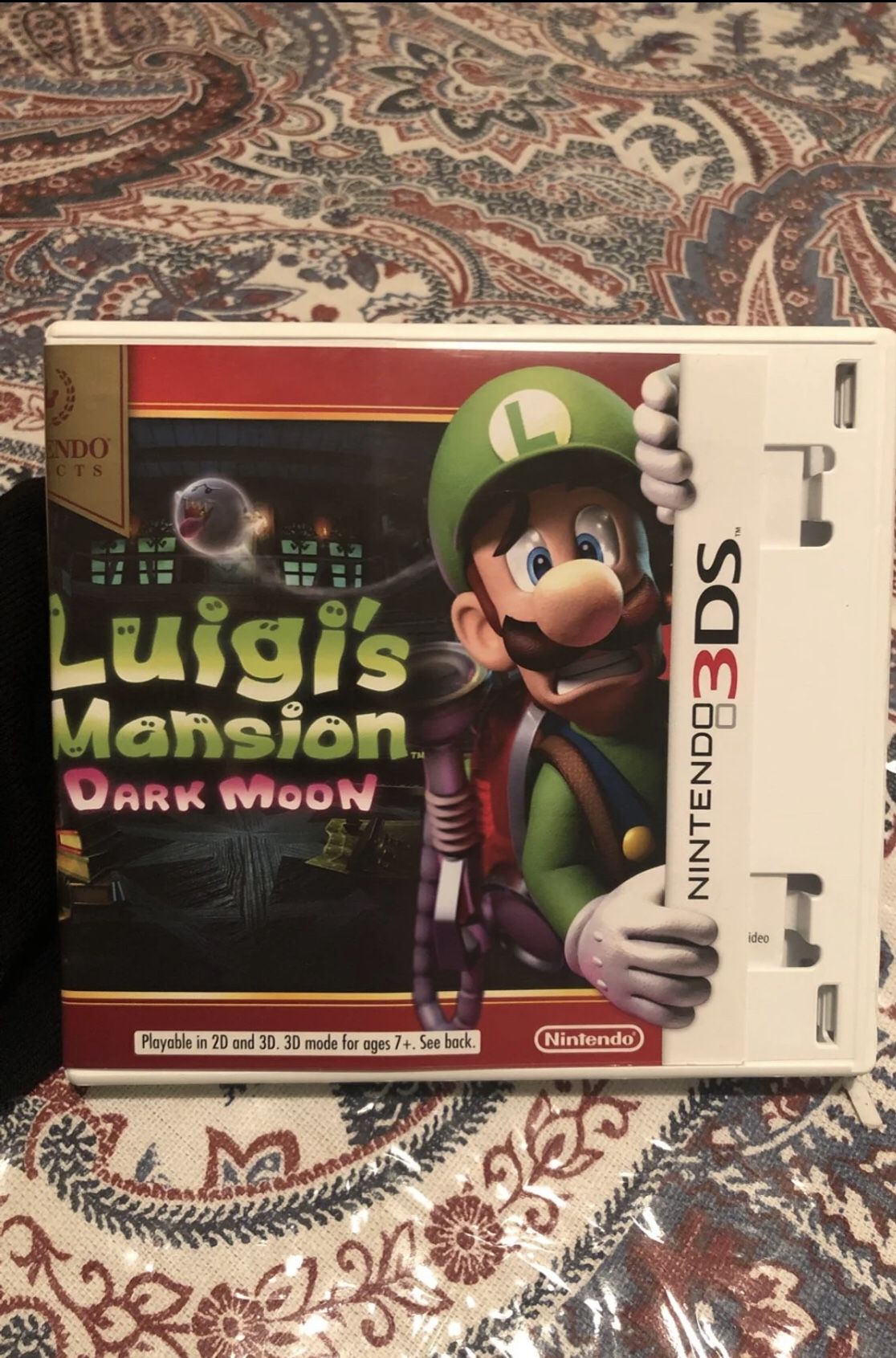 Luigi mansion dark moon 3Ds