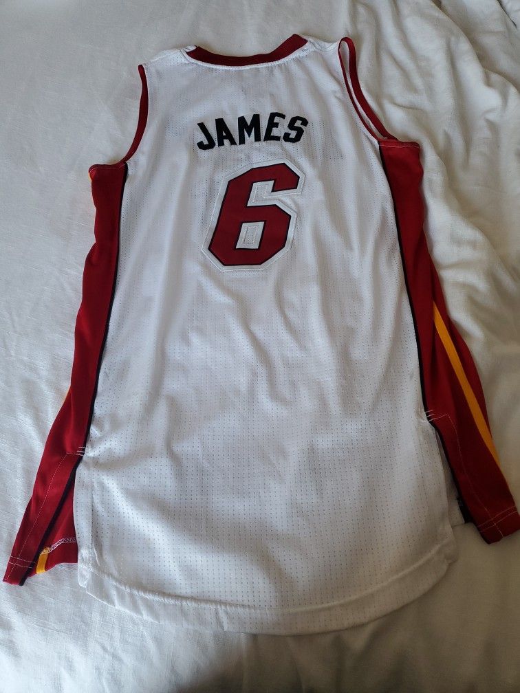 Miami Heat LeBron James Jersey Large