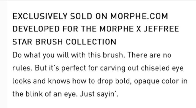 Jeffree Star JS6 Rule Blender Brush