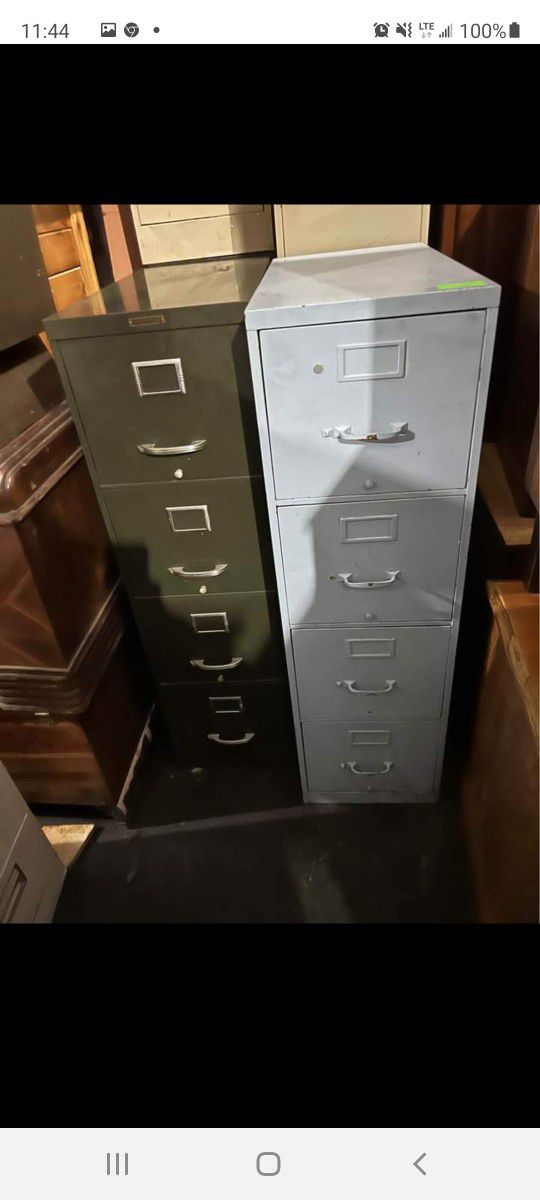 Filing Cabinets 40 Each Many Availible 