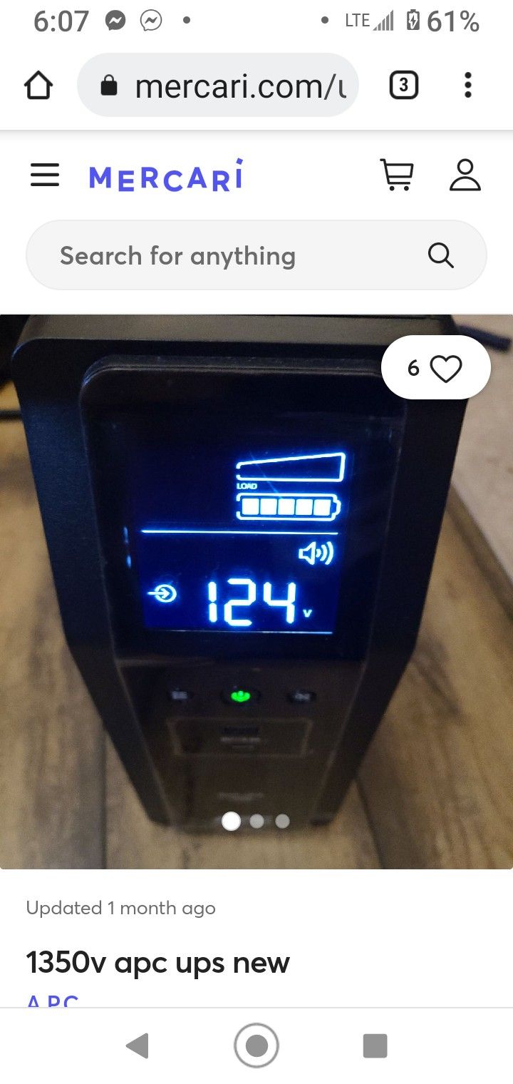ACP Electric Back-UPS Pro BR1500G