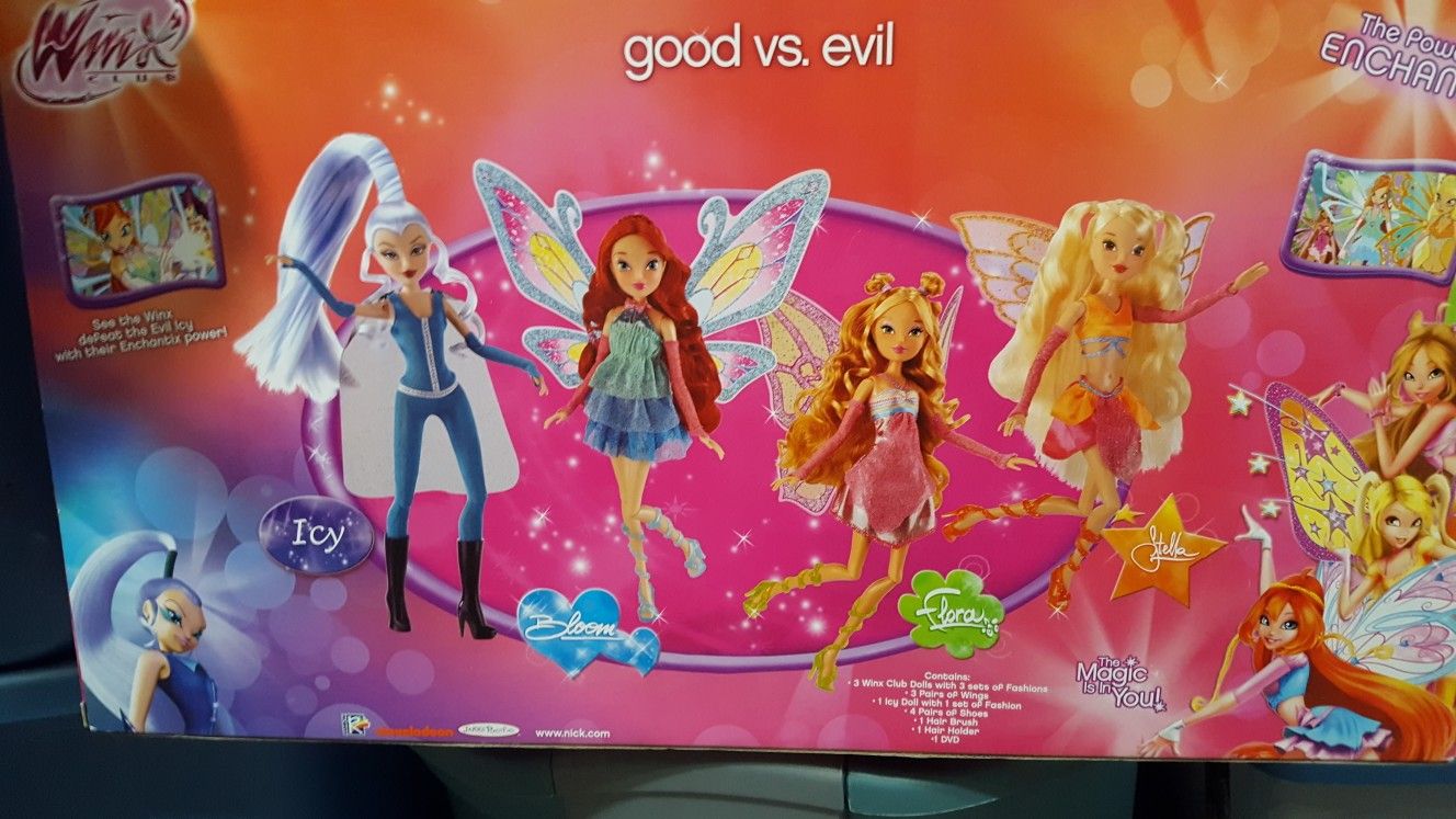 Winx club good vs evil doll set for Sale in Westerville, OH - OfferUp