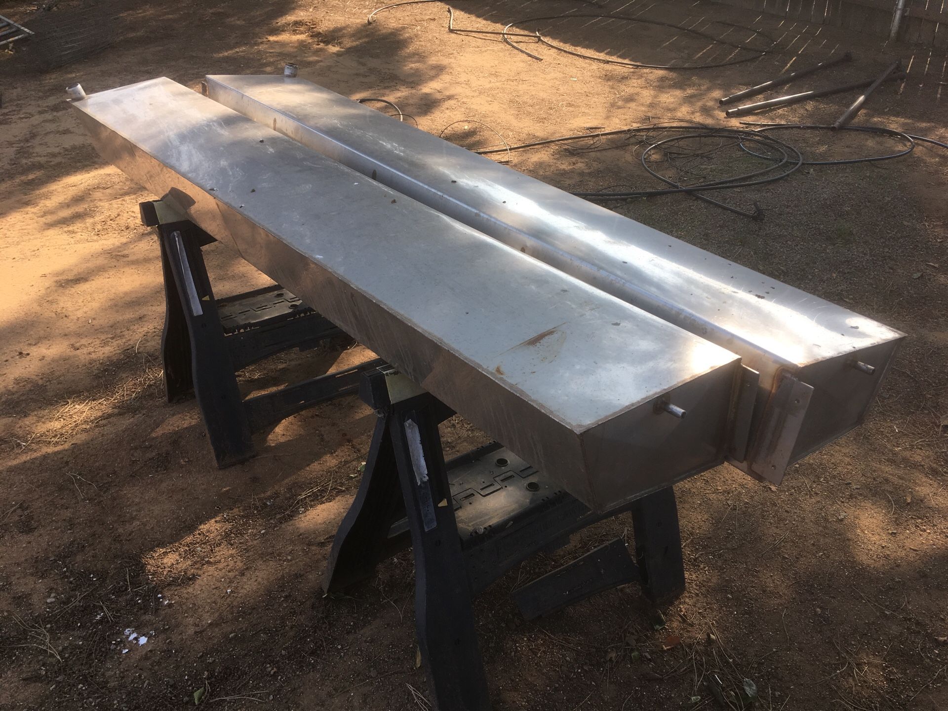 Stainless miniday vdrive jet boat fuel tanks for Sale in Fallbrook, CA