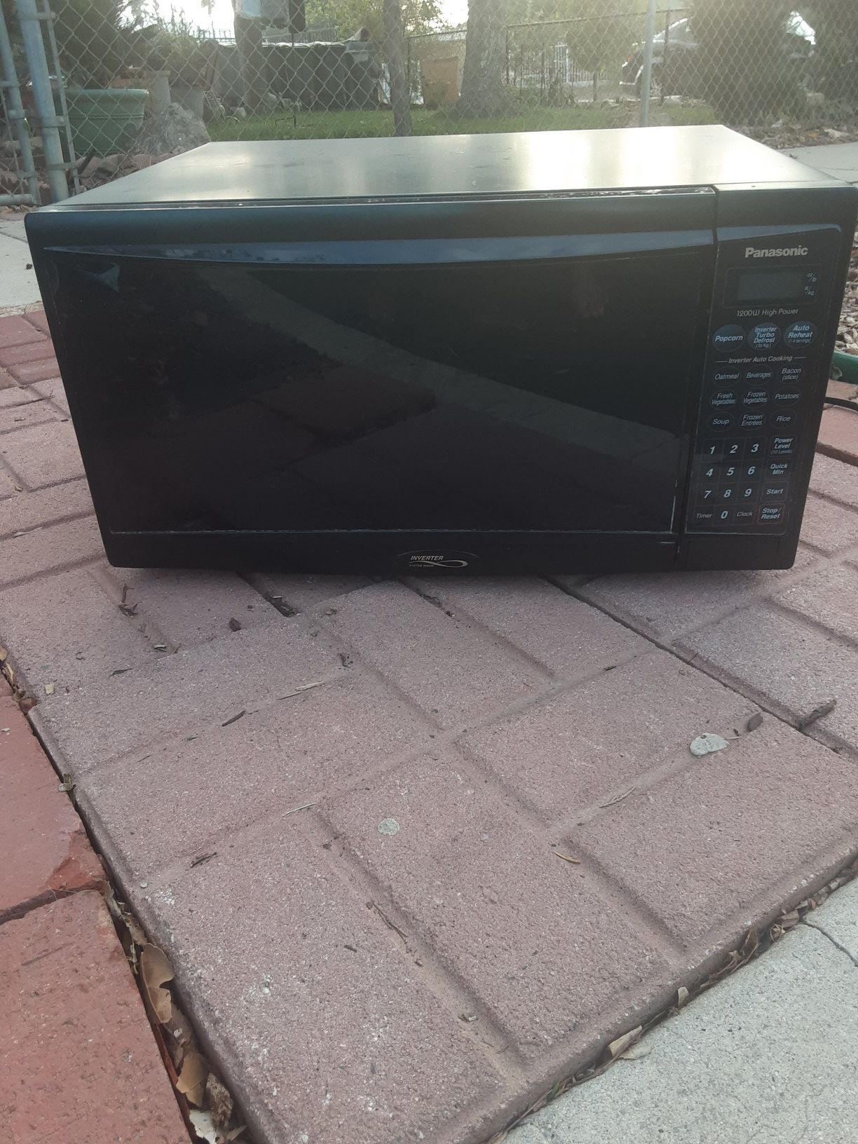Panasonic inverter microwave oven