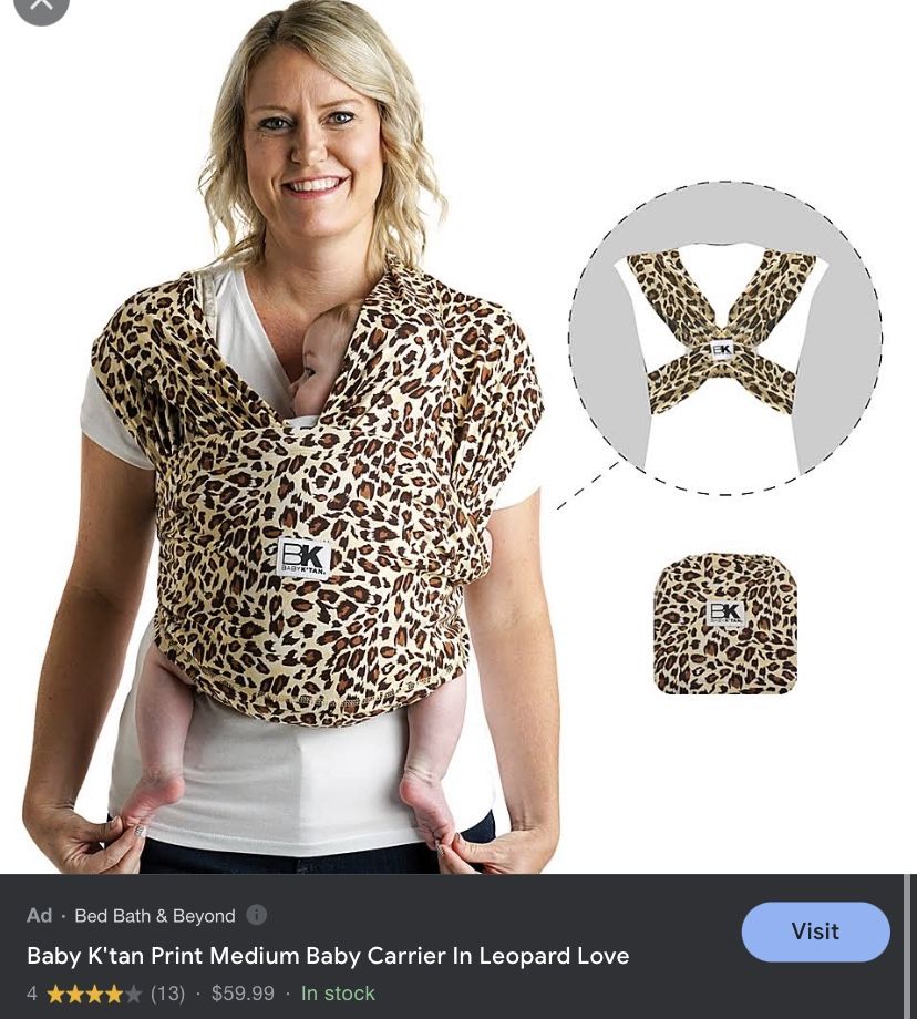 Baby wrap BK Carrier Leopard