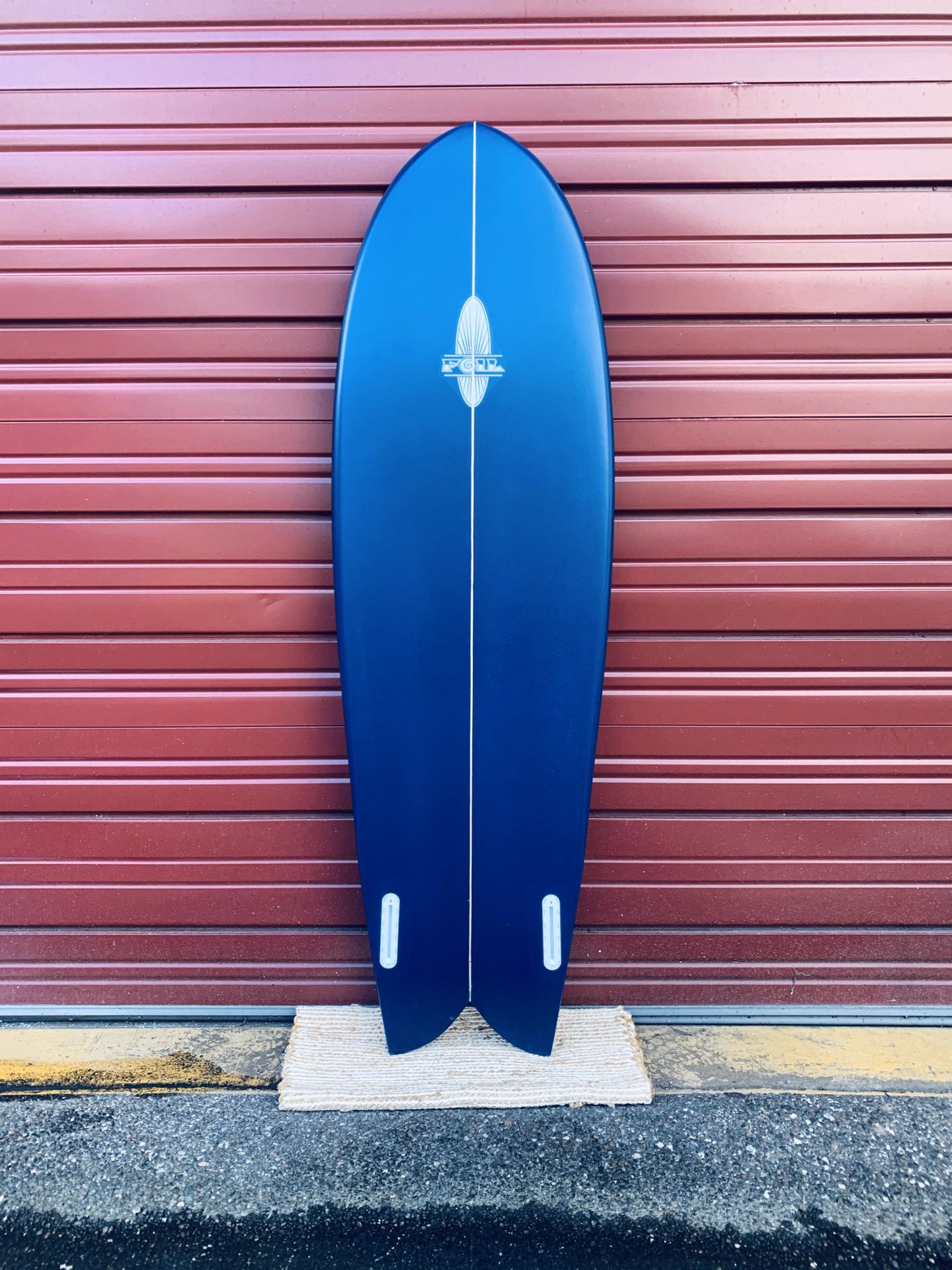 New 5’10” FOIL Retro Fish surfboard
