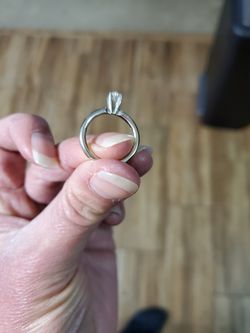 Engagement ring and wedding band Thumbnail