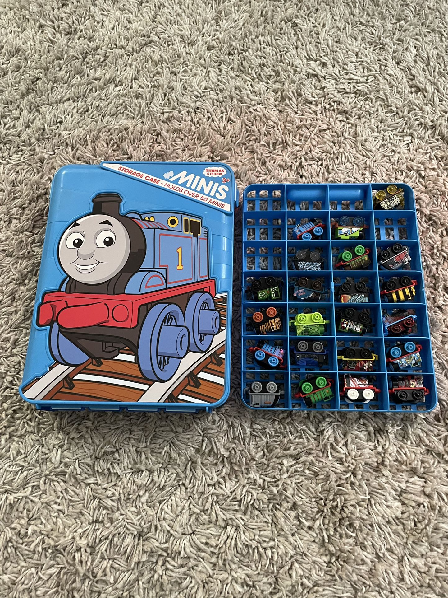 Thomas & Friends Mini Trains And Storage Case