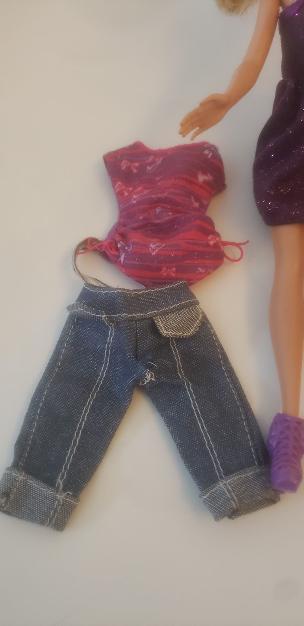 Barbie with clothes