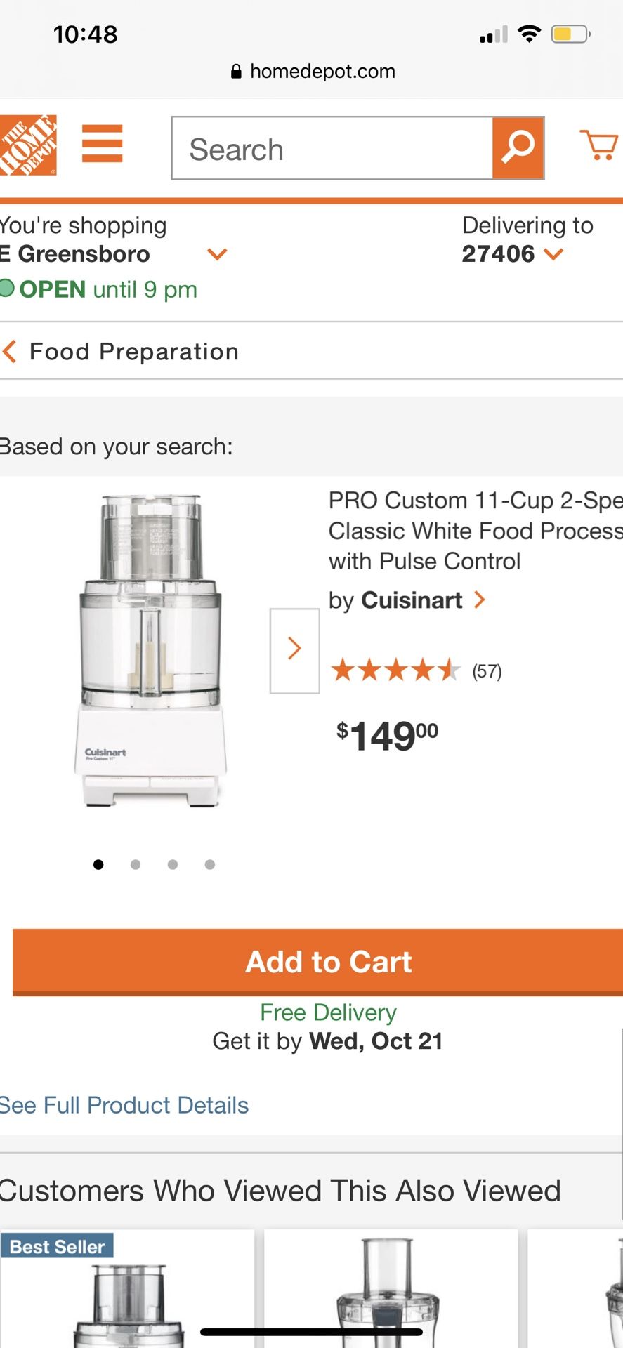 Cuisinart Custom Pro 11 - Food Processor