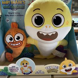 Baby Shark's Big Show Sing & Swing Baby Shark & William Toy Set Thumbnail