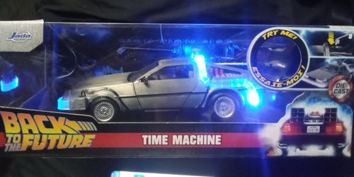 Back To The Future Die Cast Toy Car. Brand New! Thumbnail