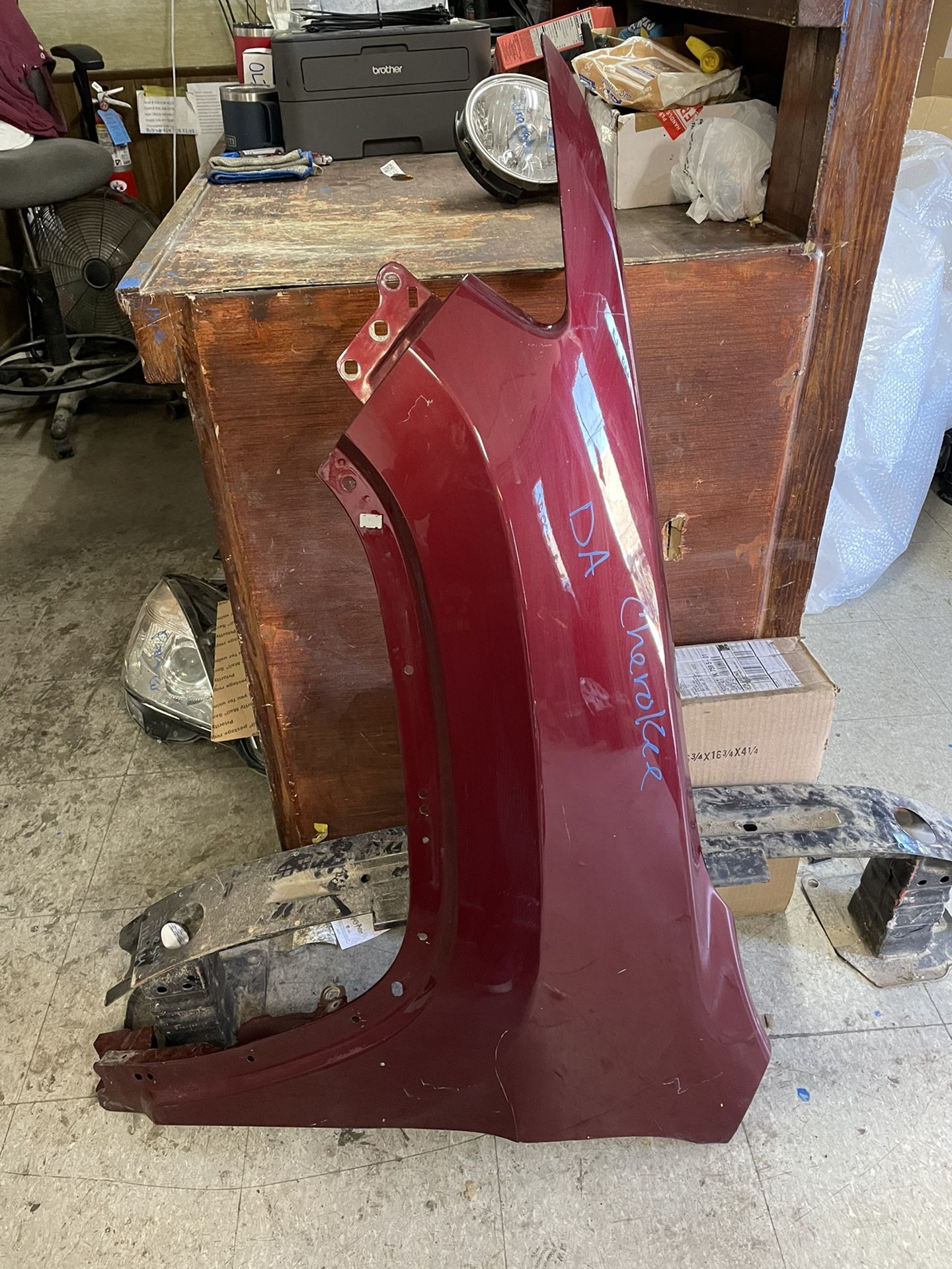 2014-2018 JEEP CHEROKEE LEFT FENDER FOR WIDE FLARE