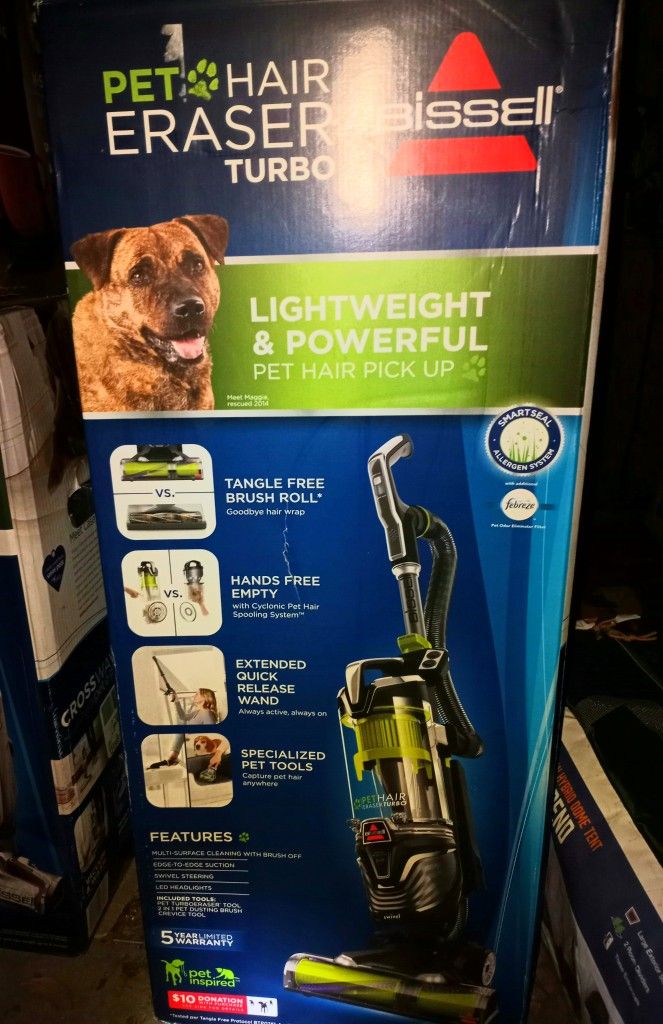 *BRAND NEW* Bissell TURBO PLUS Pet Hair Eraser Upright Vacuum
