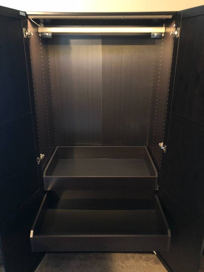 Ikea Pax Two Part Wardrobe $270