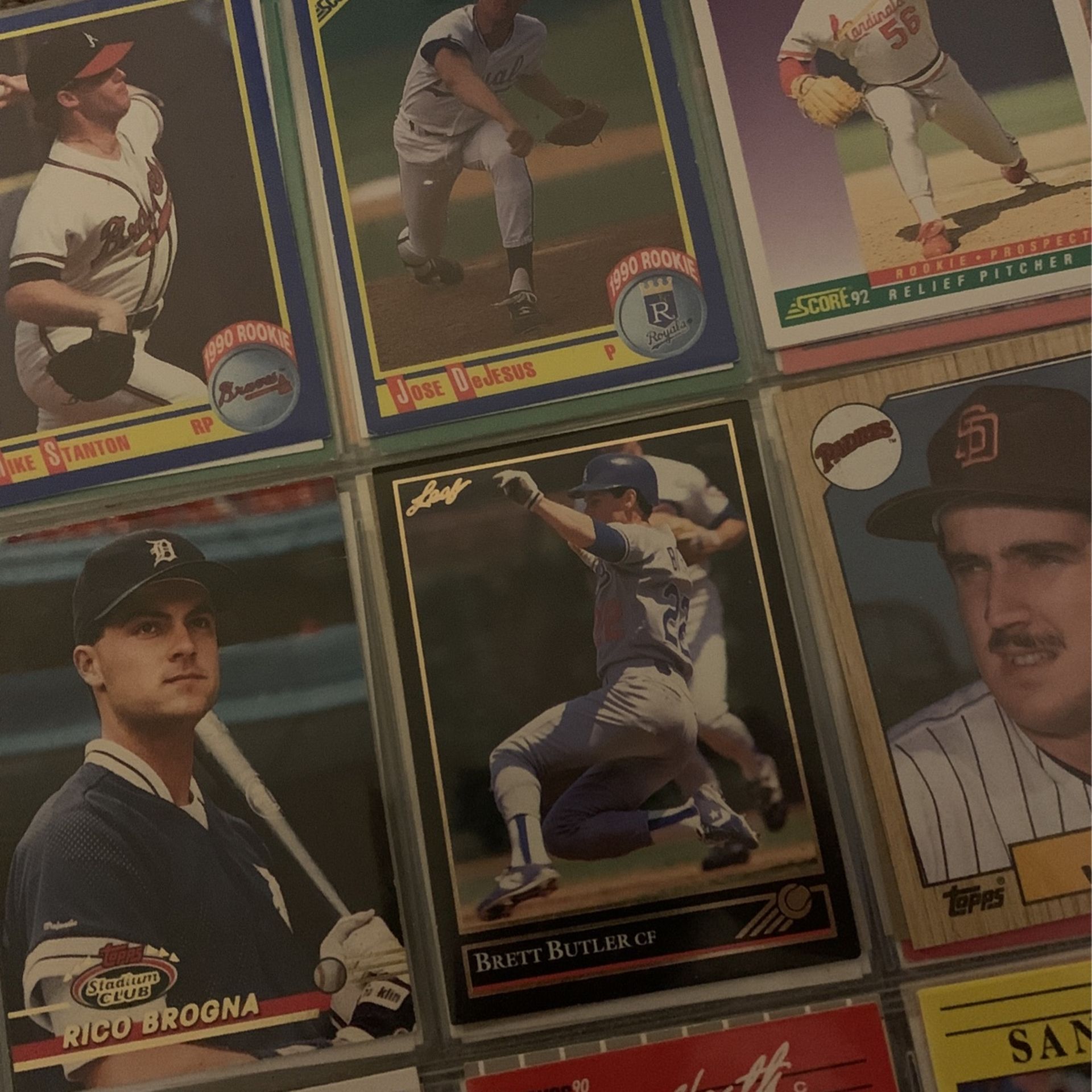 1990s Topps Baseball Cards