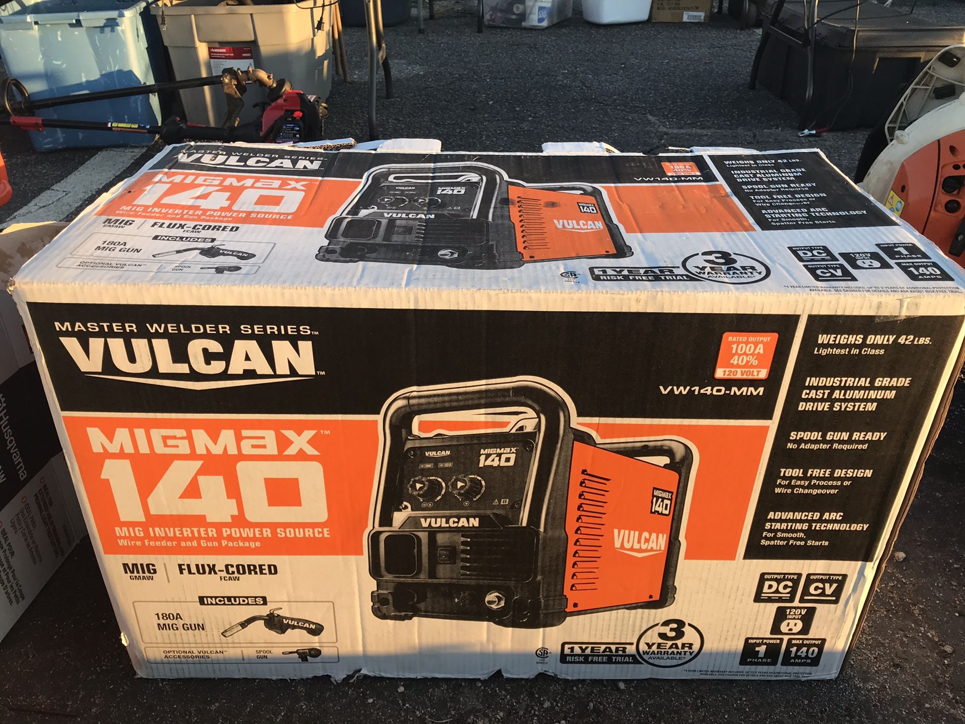 Brand New Vulcan Megmax 140 welder for Sale in Norfolk, VA OfferUp