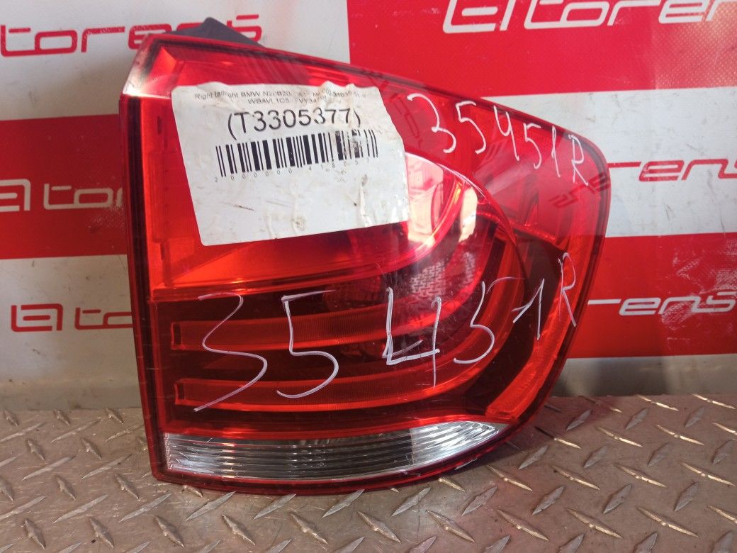 Right Taillight For 2015 BMW X1 Stock 35451