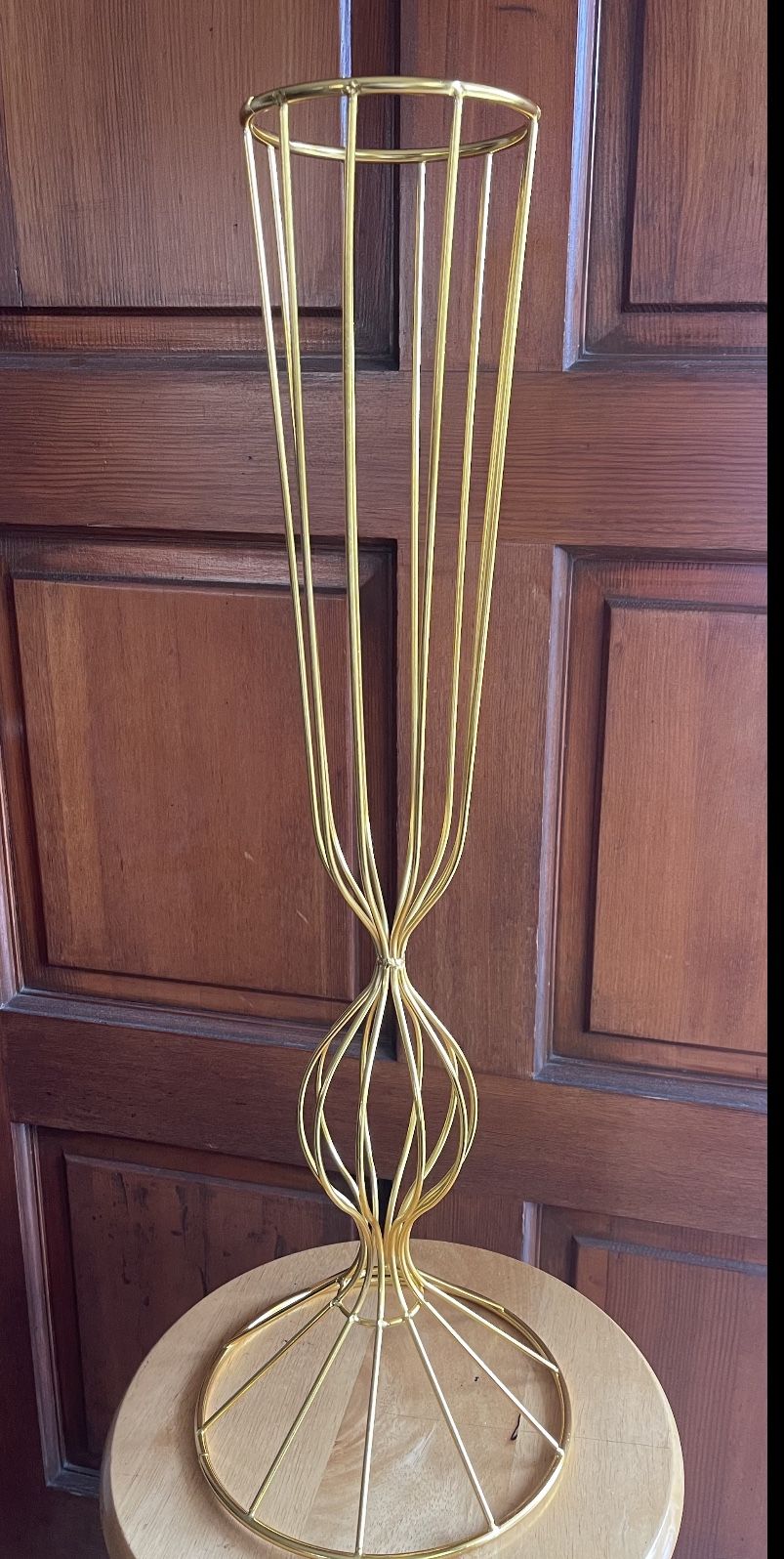 6 Metal Gold Flower Stand for Weddings Table Centerpiece Wedding Decoration Material 3’
