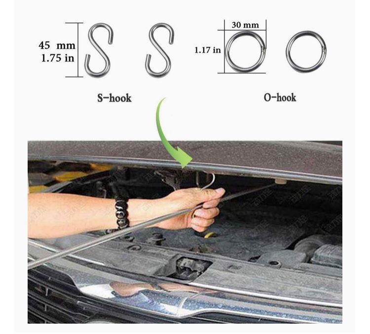 JMgist Rods Tools Paintless Dent Repair Kit