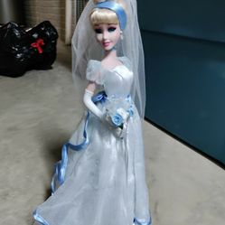 Porcelain Cinderella Wedding Doll Thumbnail