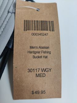 Duluth Trading Alaskan Hardgear Fishing Bucket Hat NEW WITH TAGS-FREE SHIPPING Thumbnail