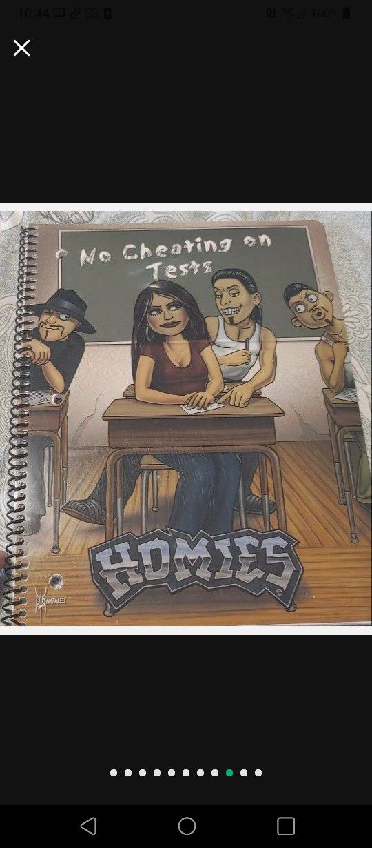 New 6pcs Homies Notebook