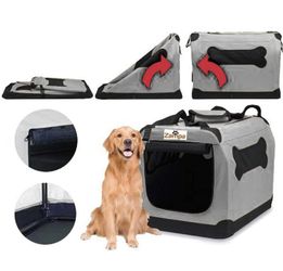 Pet Portable Crate – Great for Travel, Home and Outdoor – for Dog’s, Cat’s and Puppies – Comes with A Carrying Case Thumbnail