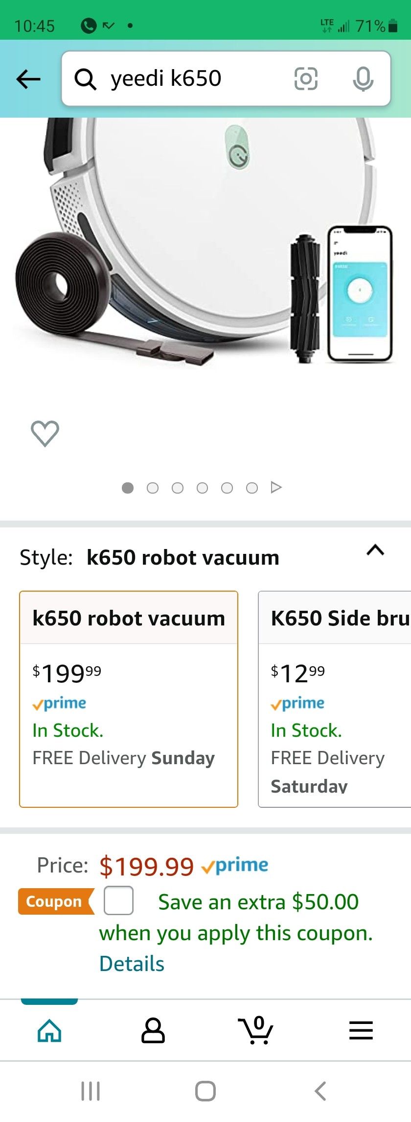 Vacuum Cleaner Robotic Wi-Fi Control From Your Telephone