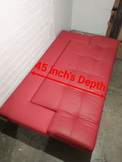 Futon Sofa Couch Bed Mattress - Delivery Available  Thumbnail