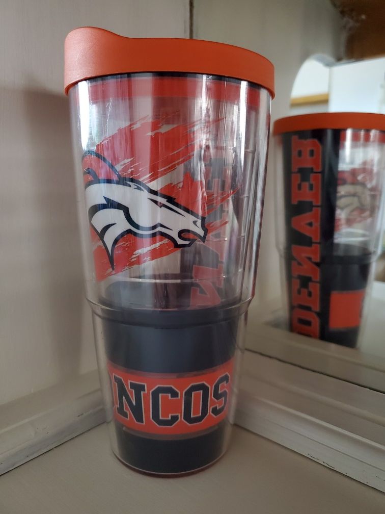 Broncos tumbler