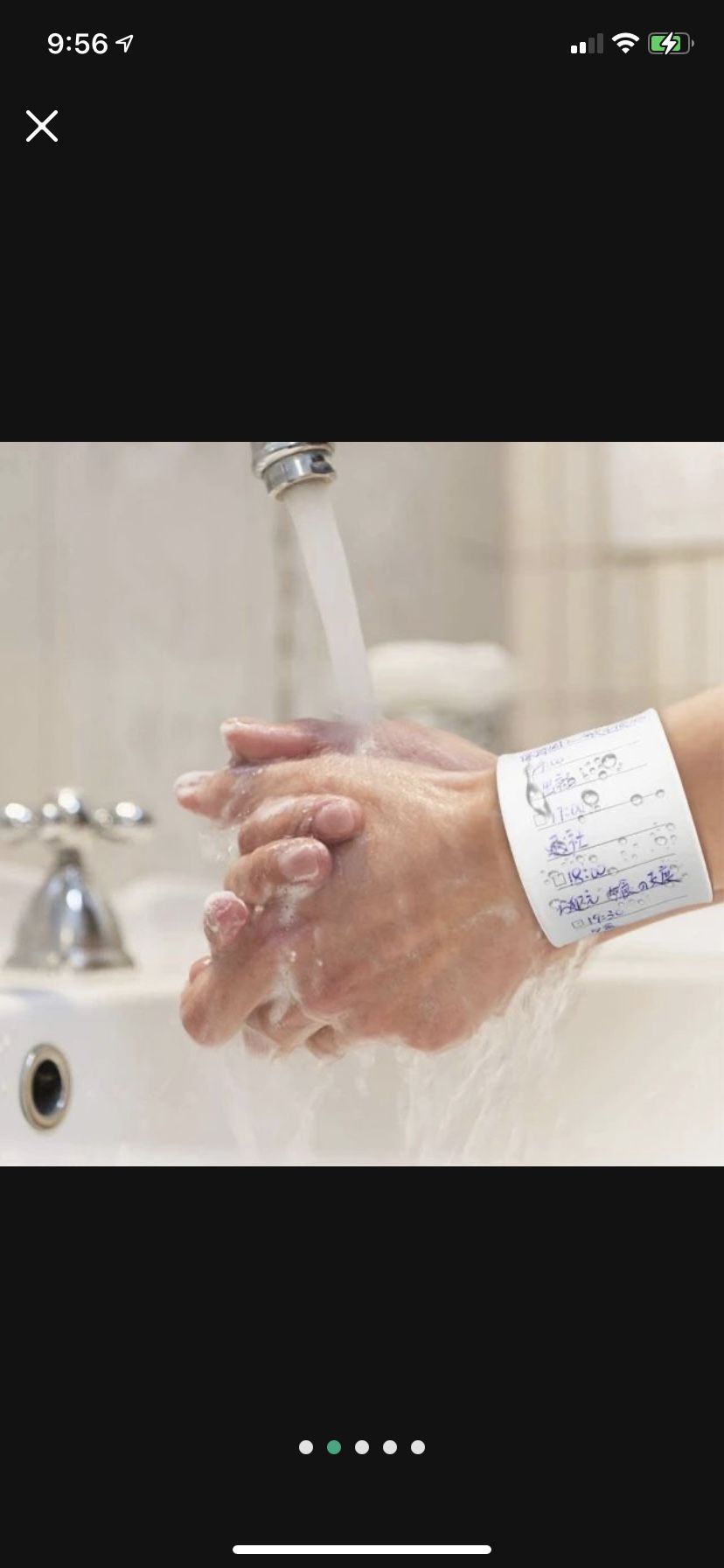 Nurse Silicone Memo Slap Bracelet