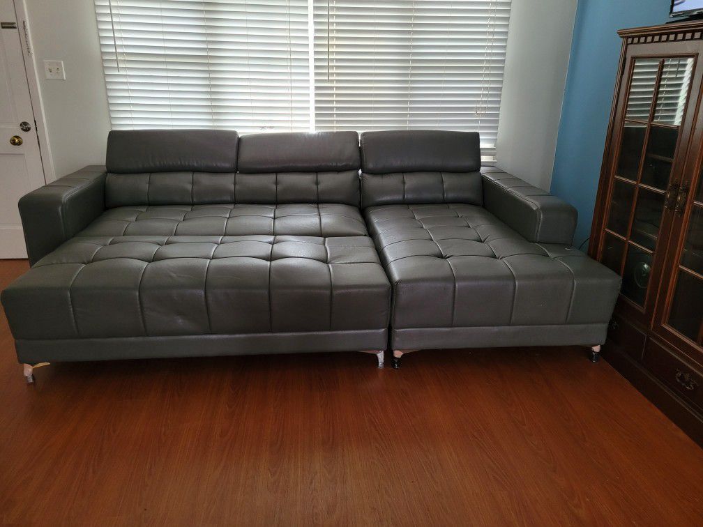 Large Grey Sectional